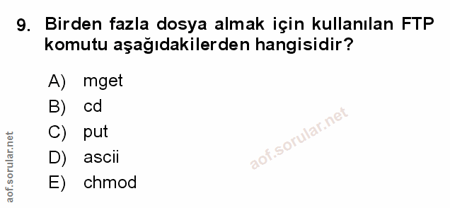 Soru 9
