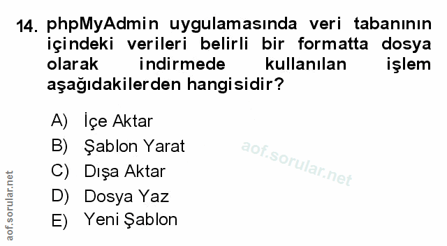 Soru 14