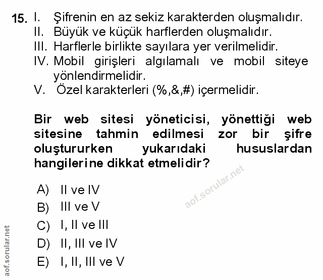 Soru 15