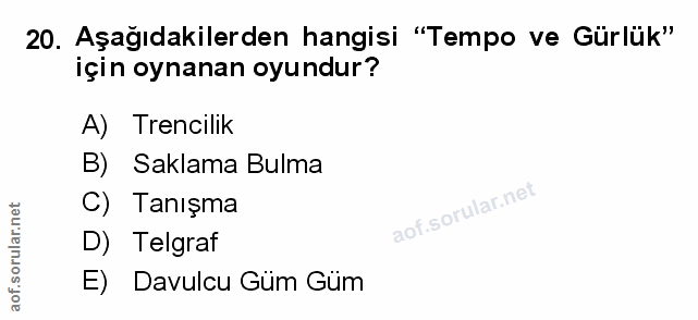 Soru 20
