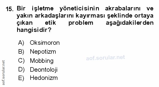 Soru 15