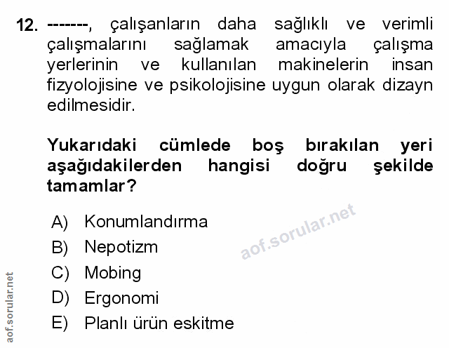 Soru 12