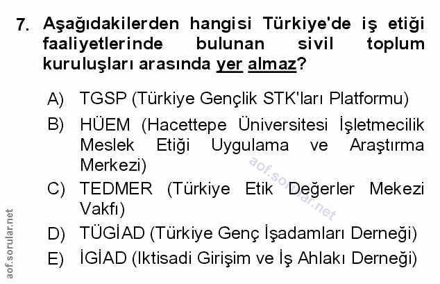 Soru 7