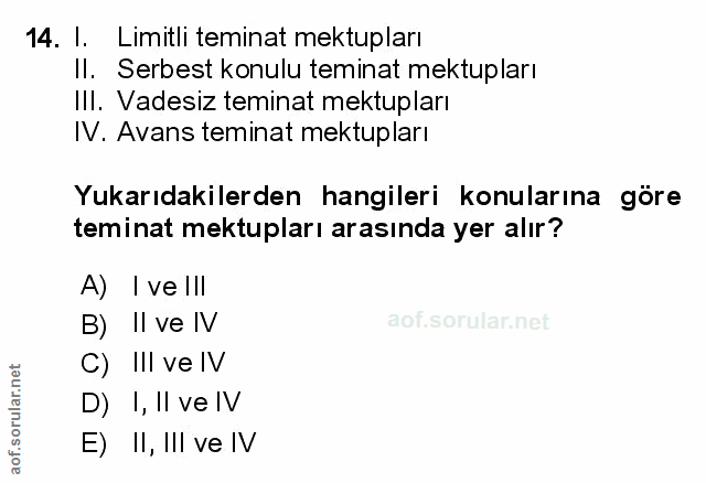 Soru 14