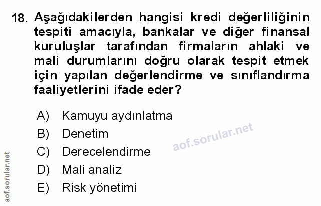 Soru 18