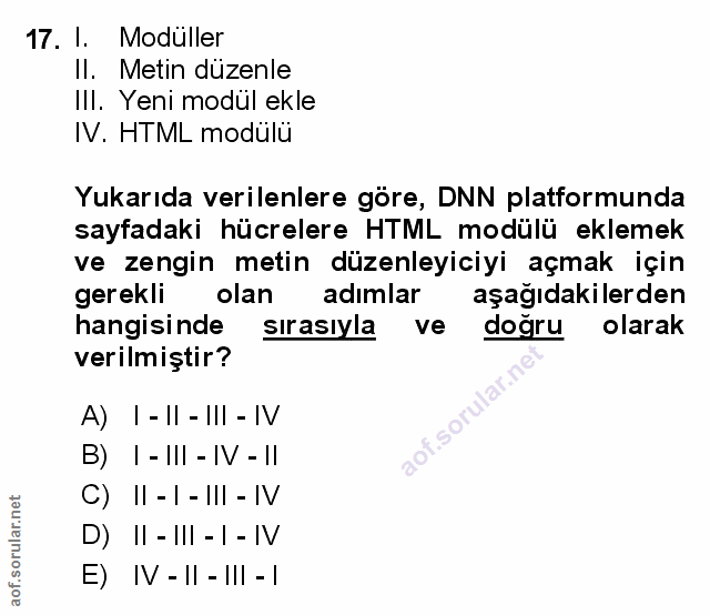 Soru 17