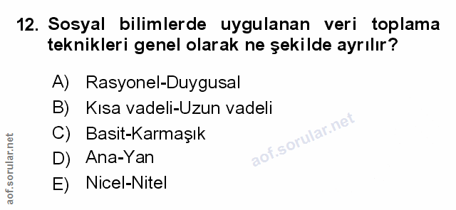 Soru 12
