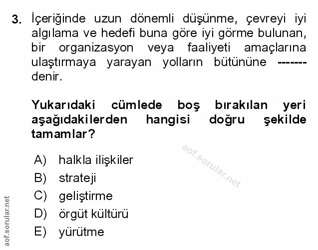 Soru 3