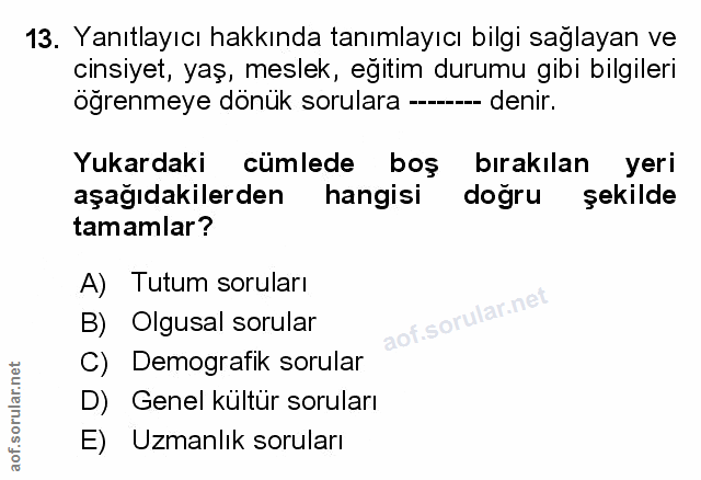 Soru 13
