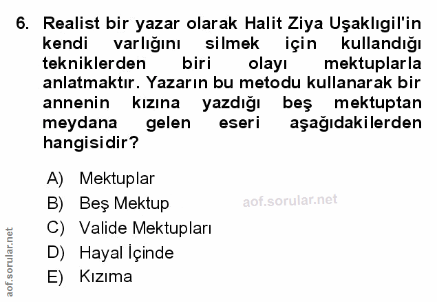 Soru 6