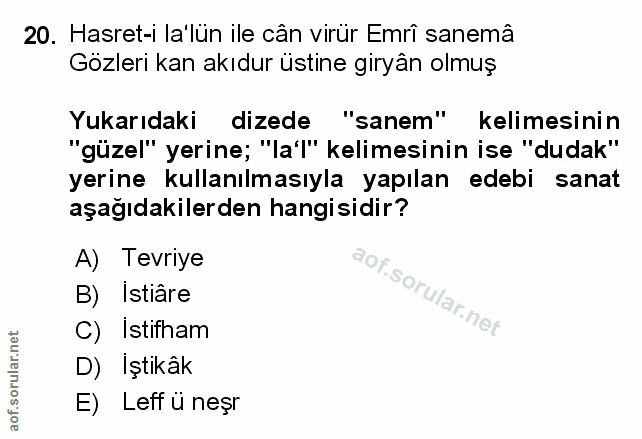 Soru 20