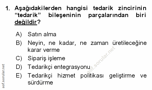 Soru 1