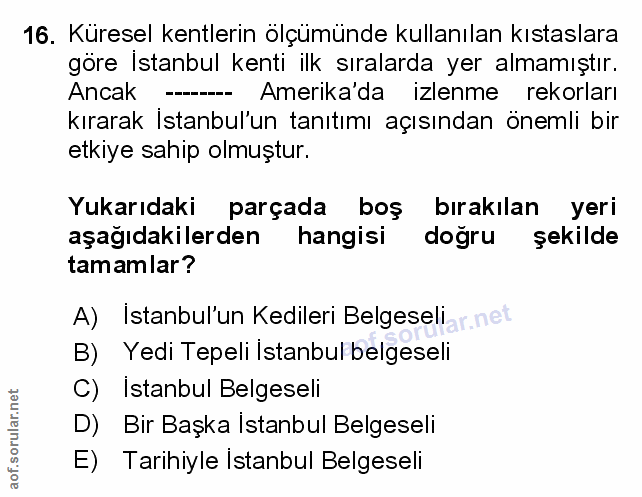 Soru 16