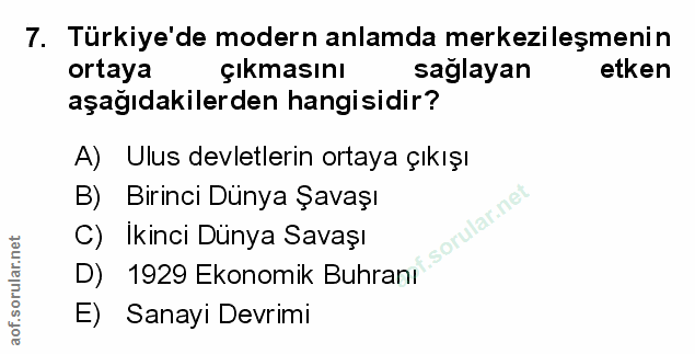 Soru 7