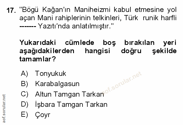 Soru 17