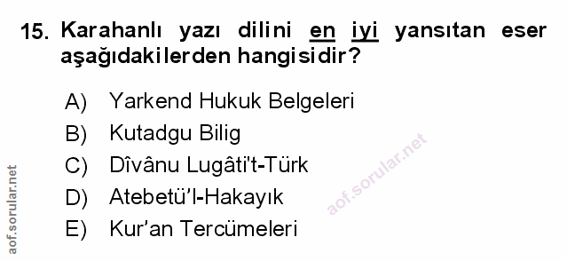 Soru 15