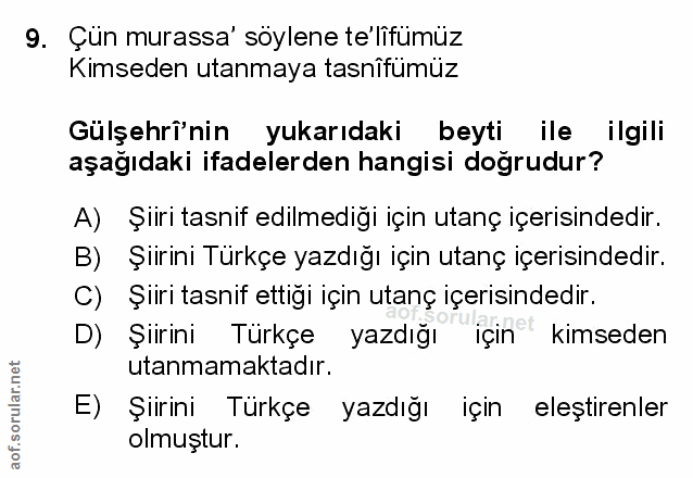 Soru 9