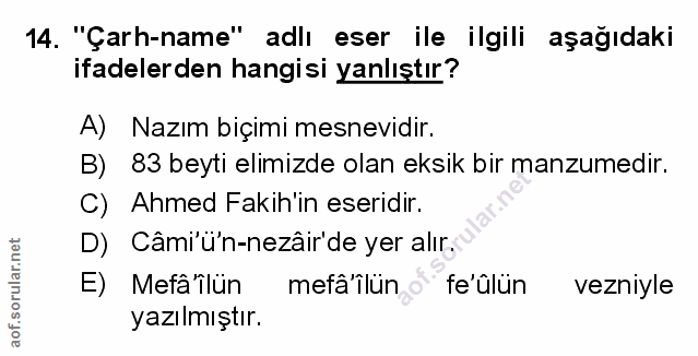 Soru 14