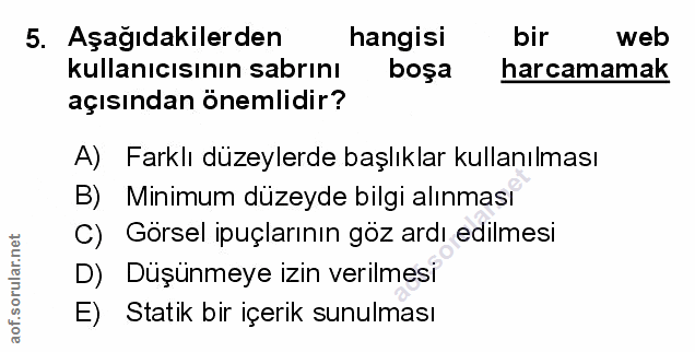Soru 5