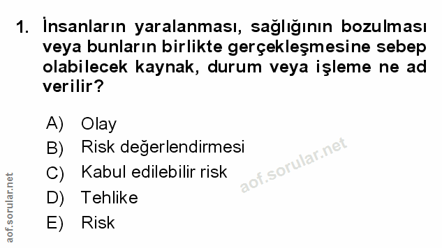 Soru 1