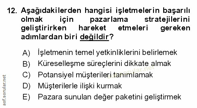 Soru 12
