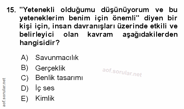 Soru 15