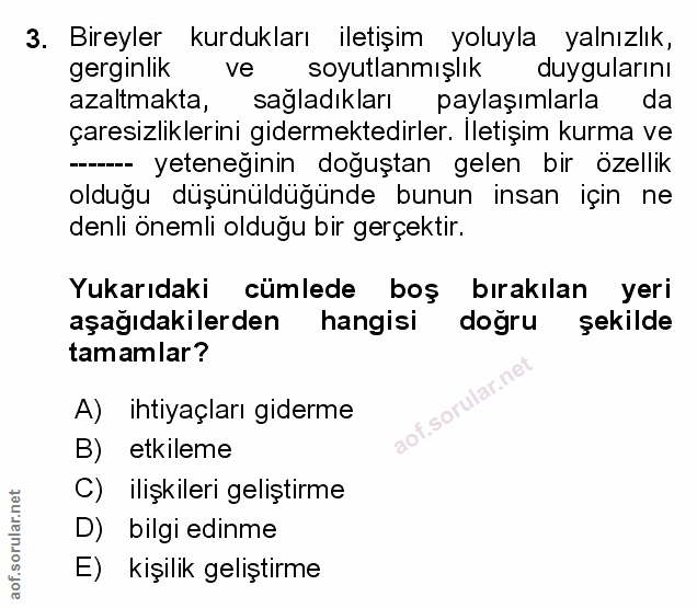Soru 3