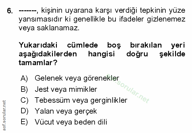 Soru 6
