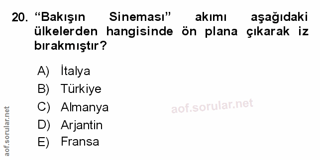 Soru 20
