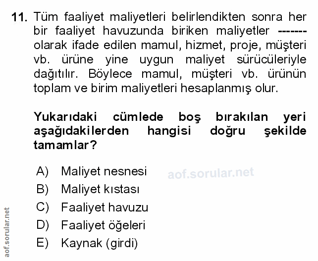 Soru 11