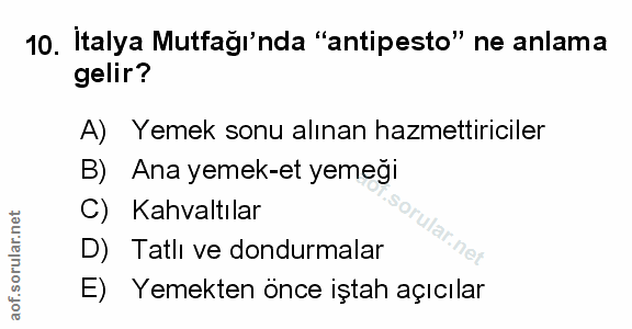 Soru 10