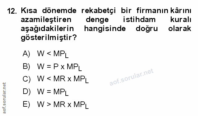 Soru 12