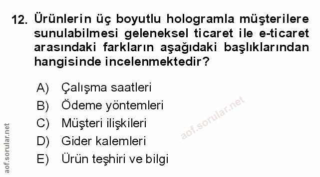 Soru 12
