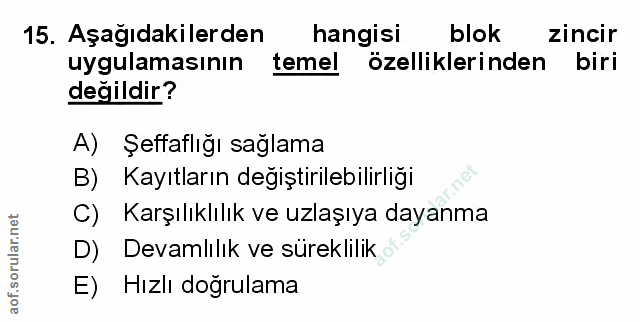 Soru 15