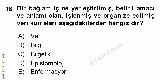 Soru 16