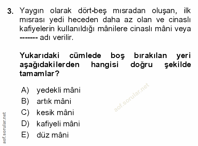 Soru 3
