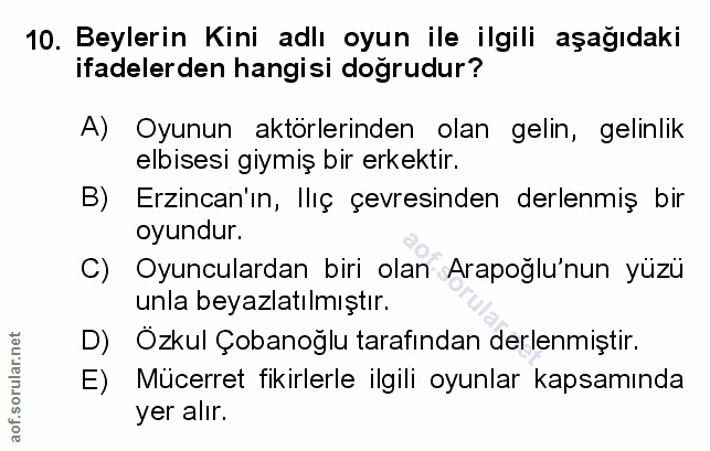 Soru 10