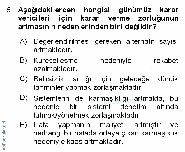Soru 5