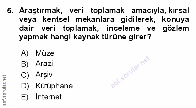 Soru 6