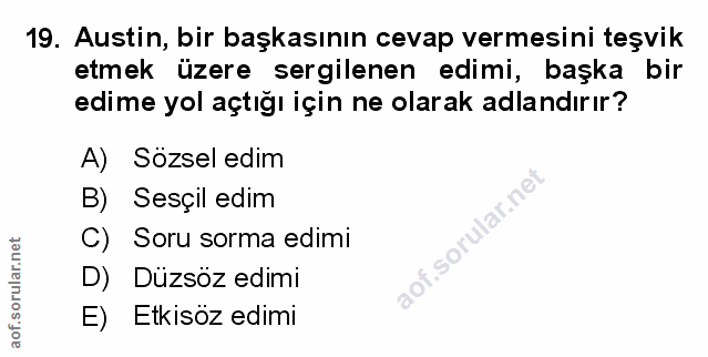 Soru 19
