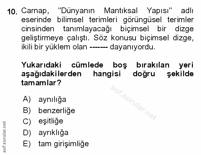 Soru 10