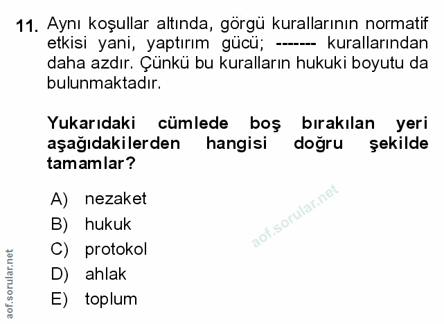 Soru 11