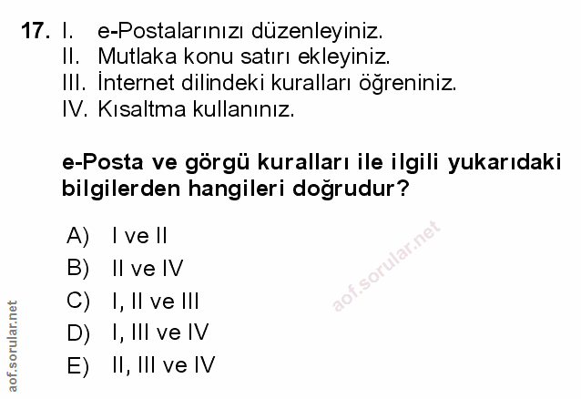 Soru 17