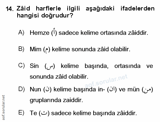 Soru 14