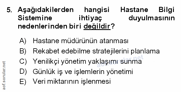 Soru 5