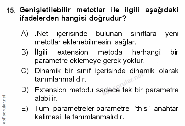 Soru 15