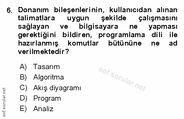 Soru 6