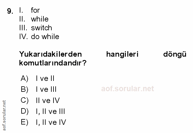 Soru 9