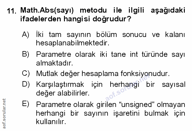Soru 11