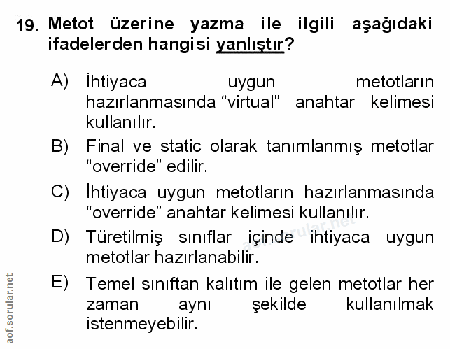 Soru 19